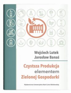 Okładka: Czystsza Produkcja elementem Zielonej Gospodarki