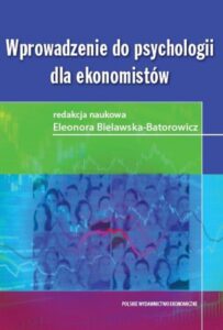 Okładka: Wprowadzenie do psychologii dla ekonomistów