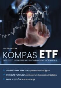 Okładka: KOMPAS ETF Wszystko, co musisz wiedzieć o inwestycjach w ETF-y