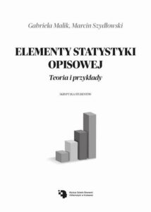 Okładka: Elementy statystyki opisowej. Teoria i przykłady.
