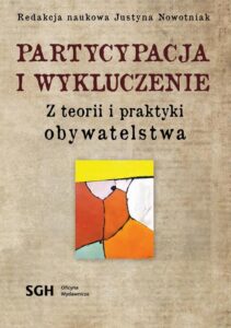 Okładka: Partycypacja i wykluczenie. Z teorii i praktyki obywatelstwa
