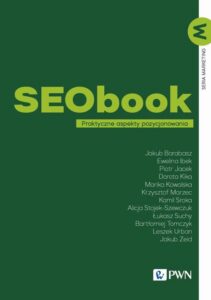 Okładka: SEObook. Praktyczne aspekty pozycjonowania