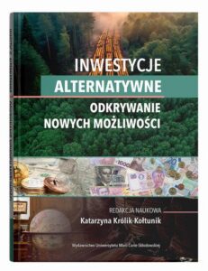 Okładka: Inwestycje alternatywne Odkrywanie nowych możliwości