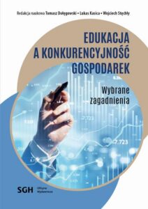 Okładka: EDUKACJA A KONKURENCYJNOŚĆ GOSPODAREK. Wybrane zagadnienia