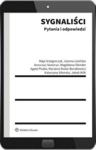 Okładka: Sygnaliści. Pytania i odpowiedzi
