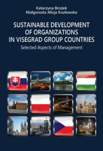Okładka: Sustainable Development of Organizations Sustainable Development of Organizations