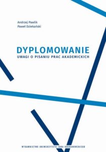 Okładka: Dyplomowanie. Uwagi o pisaniu prac akademickich