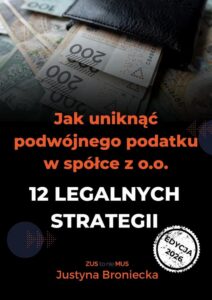 Okładka: Jak uniknąć podwójnego podatku w spółce z o.o. – 12 legalnych strategii