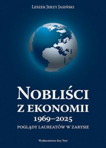 Okładka: Nobliści z ekonomii 1969-2025