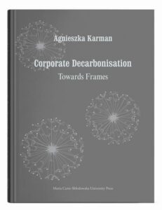 Okładka: Corporate Decarbonisation: Towards Frames