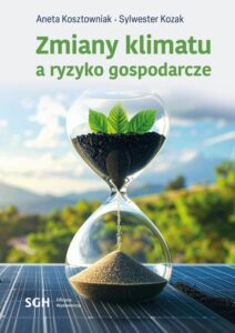 Okładka: Zmiany klimatu a ryzyko gospodarcze