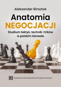 Okładka: Anatomia negocjacji. Studium taktyk, technik i trików w polskim biznesie