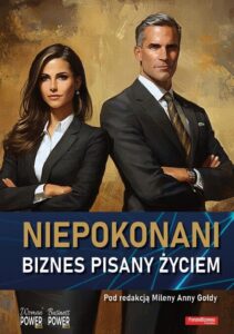 Okładka: Niepokonani. Biznes pisany życiem