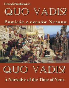 Okładka: Quo vadis?. A Narrative of the Time of Nero
