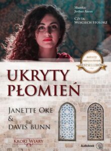 Okładka: UKRYTY PŁOMIEŃ