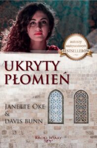 Okładka: UKRYTY PŁOMIEŃ