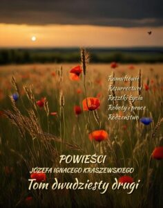 Okładka: Powieści Józefa Ignacego Kraszewskiego. Tom 22