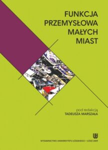 Okładka: Funkcja przemysłowa małych miast