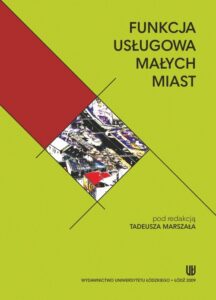 Okładka: Funkcja usługowa małych miast