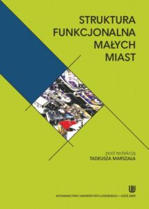 Okładka: Struktura funkcjonalna małych miast