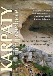 Okładka: Karpaty i ich przedpole. Przewodnik do ćwiczeń terenowych z sedymentologii