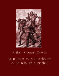 Okładka: Studium w szkarłacie. A Study in Scarlet