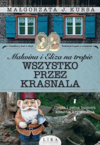 Okładka: Malwina i Eliza na tropie. Wszystko przez krasnala