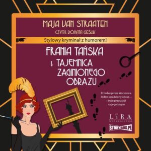 Okładka: Frania Tańska i tajemnica zaginionego obrazu