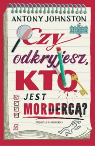 Okładka: Czy odkryjesz kto jest mordercą?