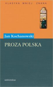 Okładka: Proza polska