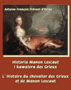 Okładka: Historia Manon Lescaut i kawalera des Grieux
