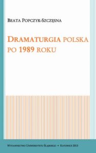 Okładka: Dramaturgia polska po 1989 roku
