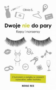Okładka: Dwoje nie do pary. Rzęsy i nonsensy