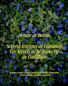 Okładka: Sekrety księżnej de Cadignan. Les Secrets de la princesse de Cadignan