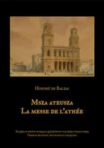 Okładka: Msza ateusza. La messe de l’athée