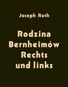 Okładka: Rodzina Bernheimów. Rechts und links