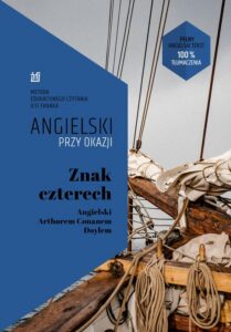 Okładka: Znak czterech. Angielski z Arthurem Conanem Doylem