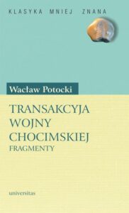 Okładka: Transakcyja wojny chocimskiej. Fragmenty