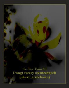 Okładka: Uwagi rzeczy ostatecznych i złości grzechowej