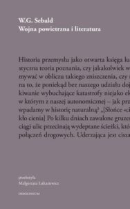 Okładka: Wojna powietrzna i literatura