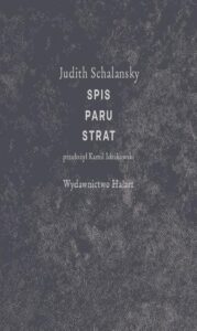 Okładka: Spis paru strat