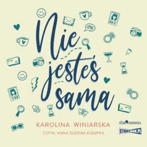 Okładka: Nie jesteś sama