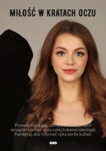 Okładka: Miłość w kratach oczu