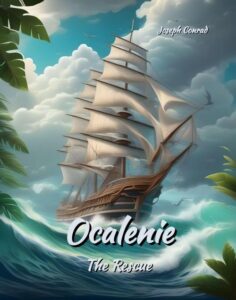 Okładka: Ocalenie. Opowieść z płytkiego morza. The Rescue. A Romance of the Shallows