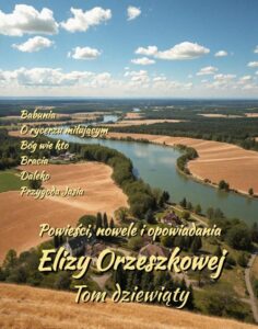 Okładka: Powieści, nowele i opowiadania Elizy Orzeszkowej. Tom IX