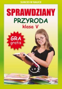 Okładka: Sprawdziany. Przyroda. Klasa V. Sukces w nauce