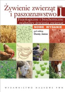 Okładka: Żywienie zwierząt i paszoznawstwo. Tom 1. Fizjologiczne i biochemiczne podstawy żywienia zwierząt