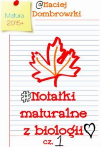 Okładka: Notatki maturalne z biologii