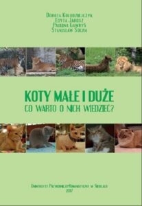 Okładka: Koty małe i duże. Co warto o nich wiedzieć?