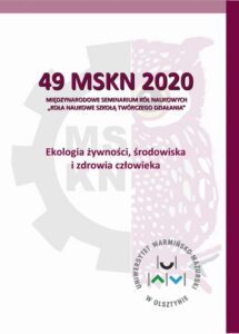 Okładka: Ekologia żywności, środowiska i zdrowia człowieka